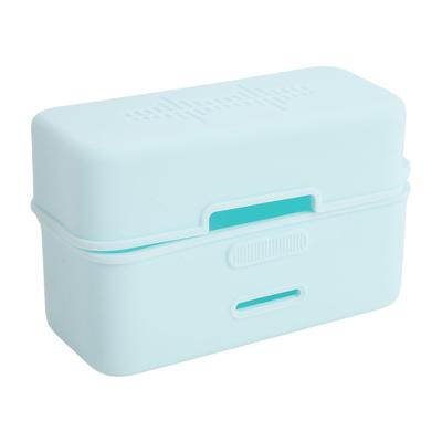 Silicone Protective Cover for Mic Mini Microphone Charging Case Shock Absorption Precise Fit Blue