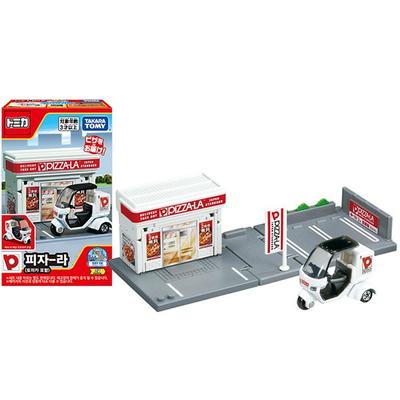 Tomica World Town Pizza-La koreanisches Spielzeug