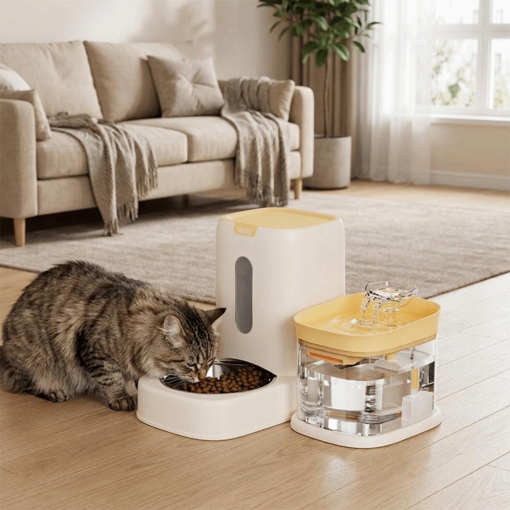 Mute Pump Pet Water Fountain Removable Pet Water Feeder Cat Drinking Fountain  for Dogs Cats