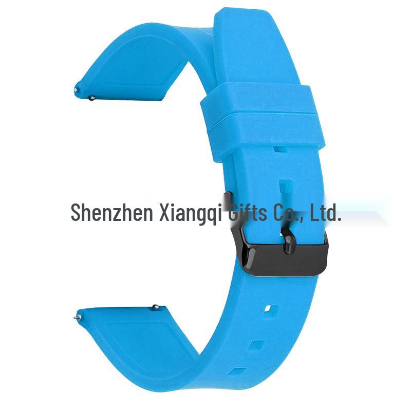 Schnellverschluss Wasserdichtes Silikon Smartwatch Armband 16-28mm