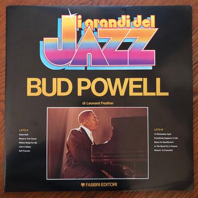 LP Record BUD POWELL - Bud Powell GDJ64 Fabbri Editori 1980 Italy Jazz Used