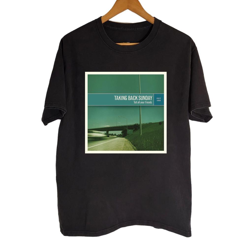 TAKING BACK SUNDAY - Tell All Your Friends (Album Day 2025) Shirt OM705 Unisex T-Shirt L