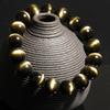 Natural Golden Cat's Eye Obsidian Bracelet