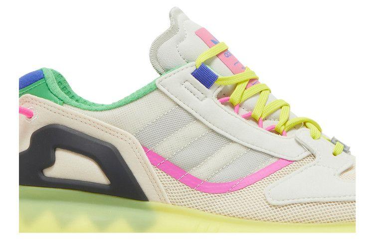 Women's Sneakers adidas ZX 5K Boost Wonder White Acid Yellow (Women's) Wonder White/White Tint/Acid Yellow