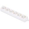 Power Strip - Manhattan - 168304 - 6 Sockets - 2m Cable - White - 16A