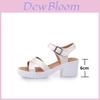 Elegant Women Platform Sandals With Open Toe For Casual Summer Wear In Weave Design