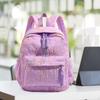 Children's Backpack Spacious Design Weave Zipper Rucksack for Early Education