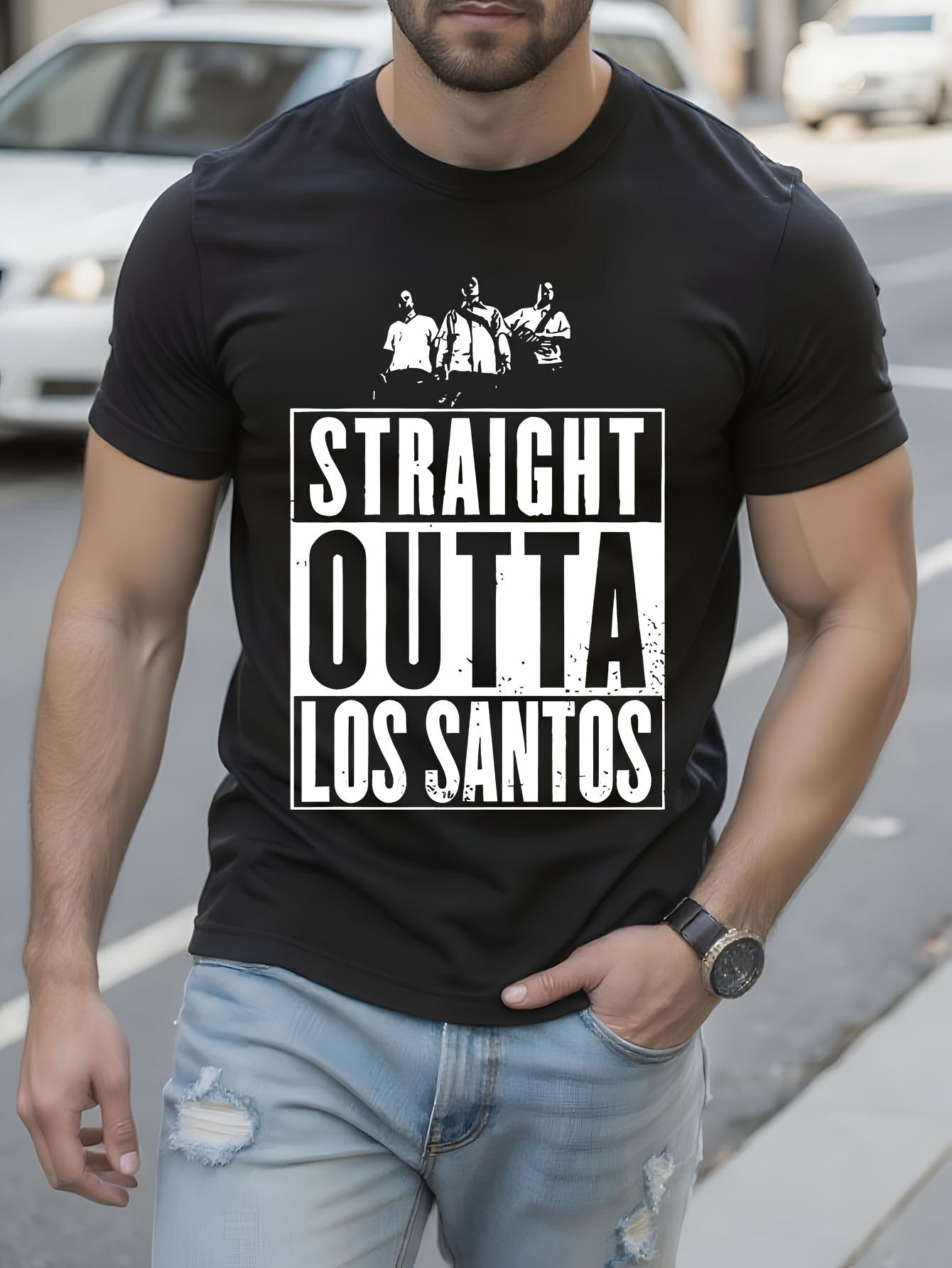 Wo GTA Graphic Tshirt Graphic Tshirt - Straight Outta Los... S