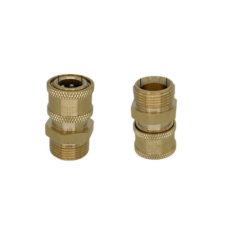 3/8" M22 Pressure Washer Quick Connect Joint for Commercial & Household Use