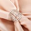  Fashion Sigil of Lilith Ring for Woman Stainless Steel Demon Seal Geometric Ring Solomon Magic Protection Amulet Jewelry