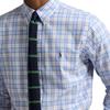 Polo Ralph Lauren Check Stretch Poplin Long Sleeve Shirt Men shirts 710966424-011