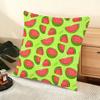 Watermelon Cushion Cover Soft Short Plush Pillow Cover Smooth Cozy Texture Aesthetic Cushion Case Home Decor