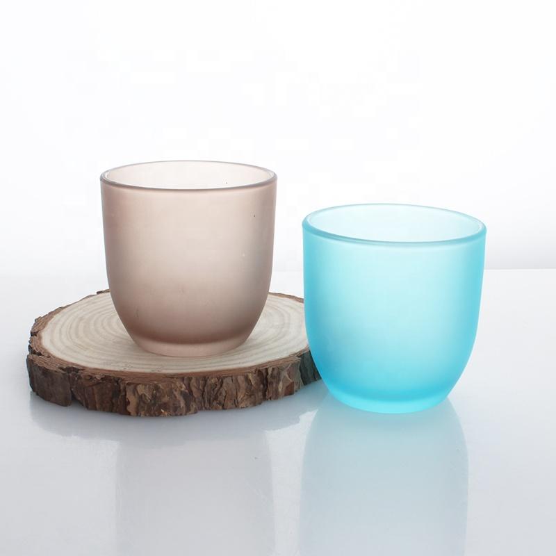 Customized 200ml Travel Mini Size Glass Candle Jar Scented Candle Glass Jar