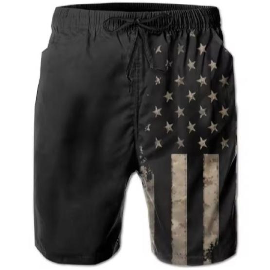 Falcon Eagle Skull UK USA America United Kingdom Flag Boxing Muay Thai Kickboxing Shorts 3D Print Training Unisex Men Women Fitness Gym Sport Workout