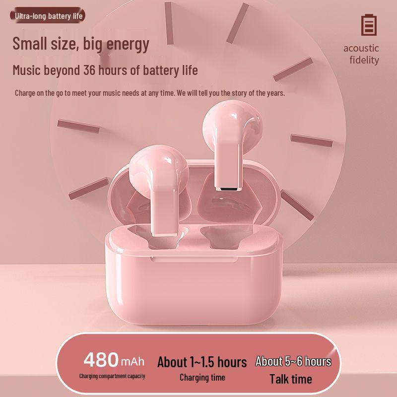Mini High-Value Noise-Cancelling Bluetooth Earbuds for Girls - Wireless, Hot-Selling Pro5s Edition