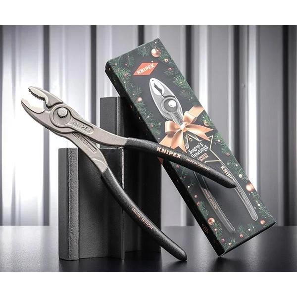Knipex Twin Grip Slip Joint Pliers Holiday Special Edition Black