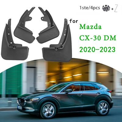 For Mazda CX-30 CX30 2022   2023 DM Front Rear Car Mudflaps Mudguards Splash Guards Mud Fenders Wheel Parts