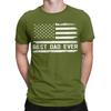 Dad Bold Patriotic American Flag Fathers Day T Shirt Unisexs Cotton Vintage TShirts Round Neck Tees Short Sleeve Clothing Gift