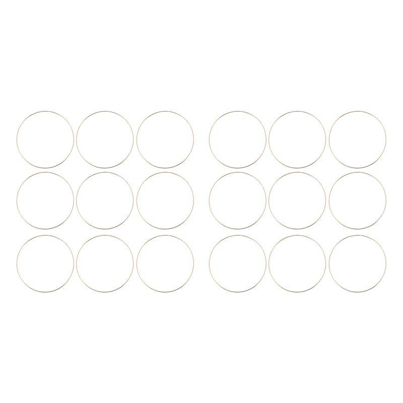 Feb.20 Packung 10 Zoll Metall Blumenkranz Goldene Ringe Für DIY Kränze, Traumfänger Und Wanddekorationen
