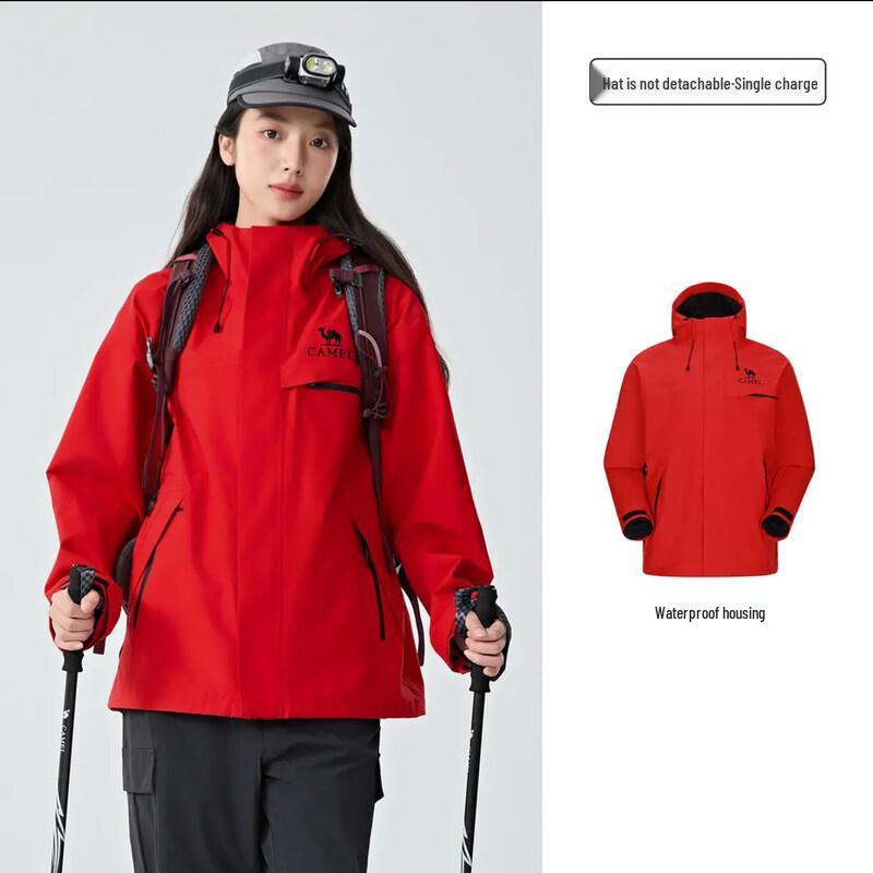 CAMEL Unisex Outdoor Single-Layer Windbreaker W34CATG603B