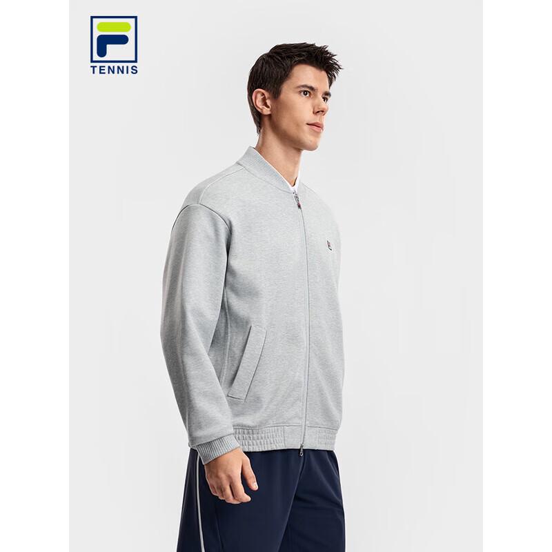 FILA Men s Knit Long-Sleeve Tennis Jacket M