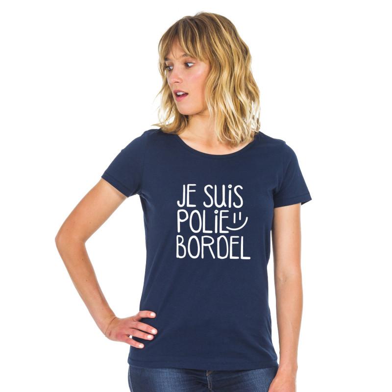Women's T-shirt - I'M POLIE BORDEL
