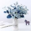 Autumn Artificial Eucalyptus Leaves Artificial Flowers Home Decoration Green Plants Apple Leaves Wedding Decoration False Leaves