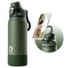 FEIJIAN 600ml/1000ml Magnetic Thermal Water Bottle Stainless Steel Leakproof Portable Thermo Bottle for Sports Travel Camping