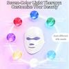 7 Color LED Light Therapy Mask Wireless Rechargeable mask Anti-Aging Photon Facial Device Home Use