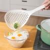 1 Pcs White Large-Capacity Spoon Withstand High Temperature Hung Dumplings Leaking Net Not Easy To Deform Kitchen Supplies