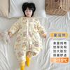 A-Class Winter 240g Thick Cotton Padded Sleep Sack Toddlers 1-3 Years Anti-Kick Wearable Blanket Home Pajamas