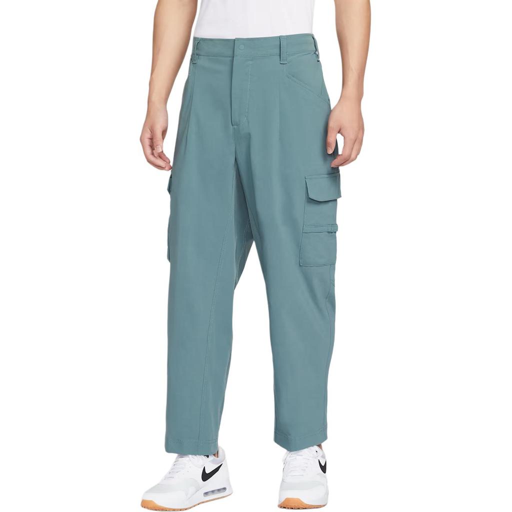 Nike Quick-Dry Loose Fit Zipper Fly Straight Leg Casual Pants Men Bottoms IB0659-382