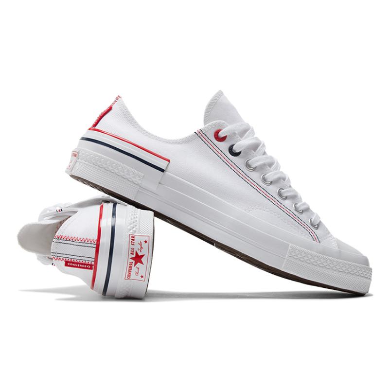 Converse 1970s Lace-up Low-Top Canvas Shoes Unisex White
