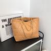 Urban Chic Großes Fassungsvermögen Sommer-Tragetasche Für Damen Stilvoll 2022 Neu Pu-Schultertasche