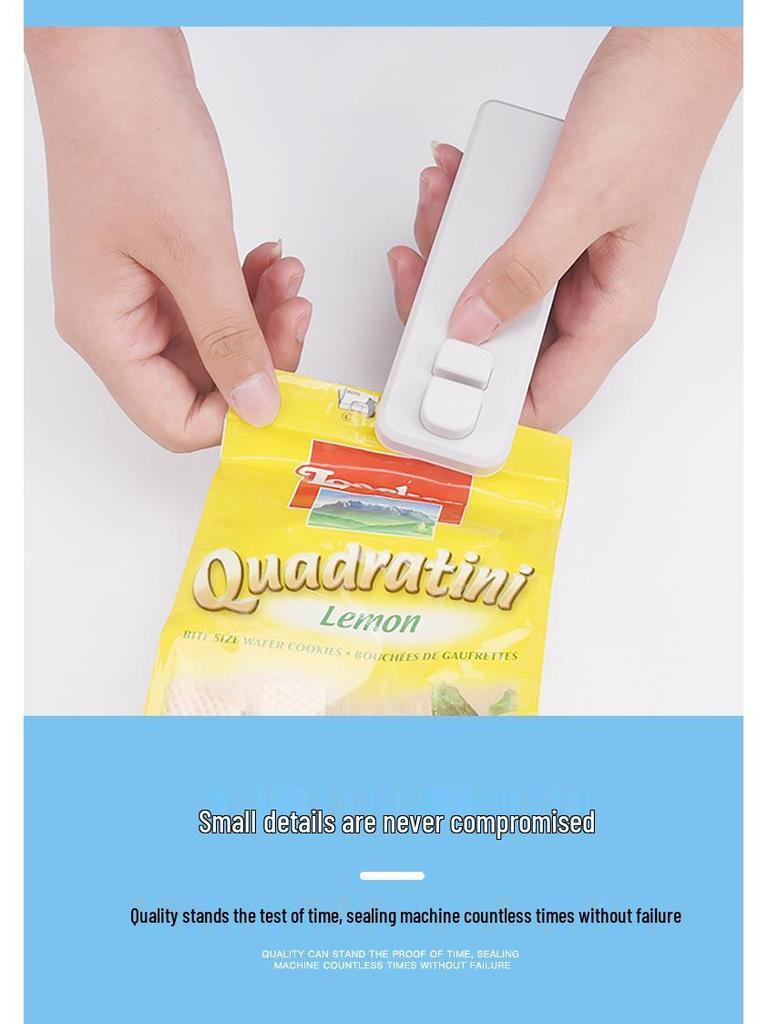 Mini USB svačinový sáček svařovačka: Vše v jednom pro otevírání a uzavírání