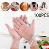 100pcs/box PVC Gloves Home Kitchen Garden Clean Power Free Latex Transparent Disposable Vinyl Gloves