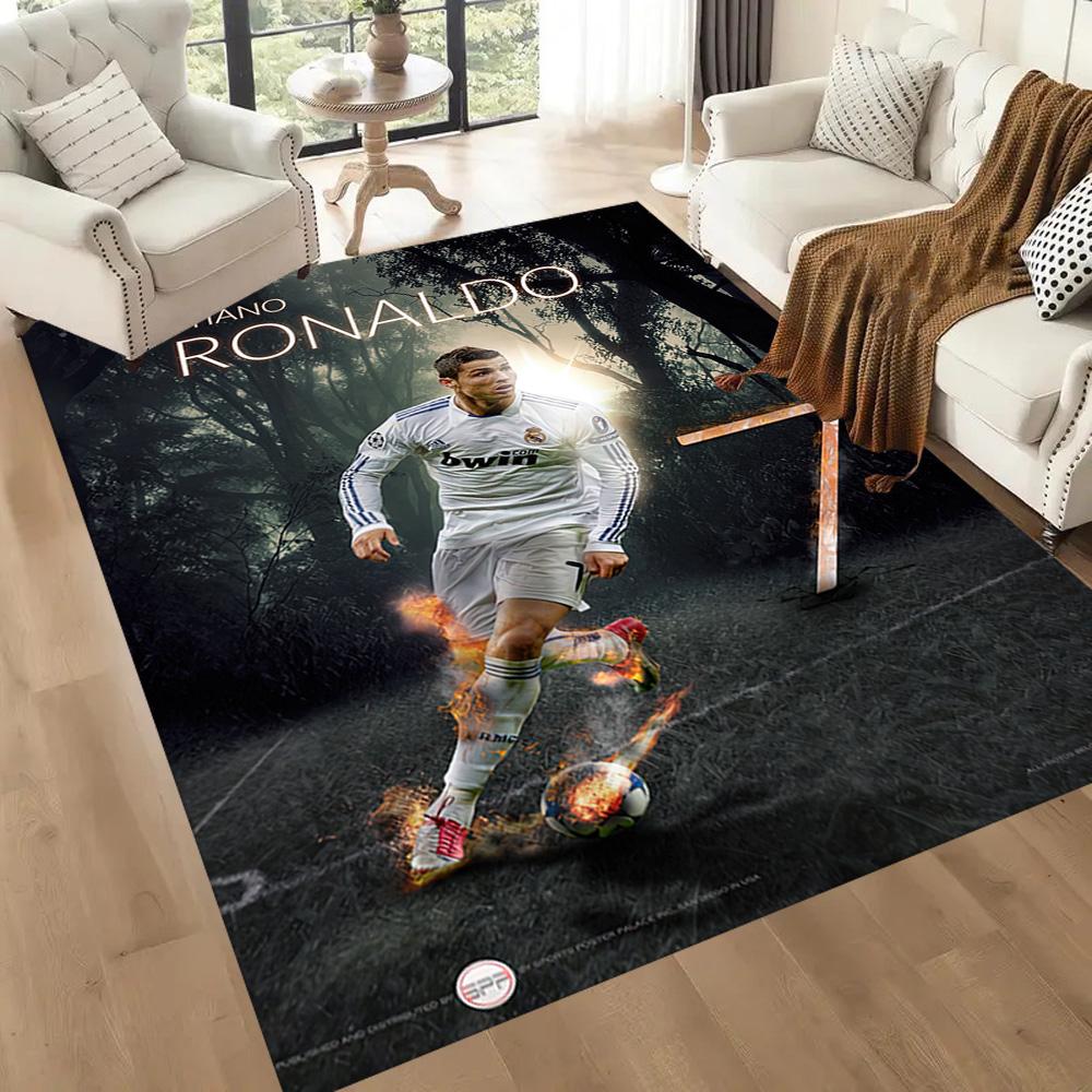 Cristiano Ronaldo Area Rug Perfect For Entryway Game Room Outdoor Study Room Antislip Carpet Office Home Decor Perfect Birthdaychristmas Gift Idea