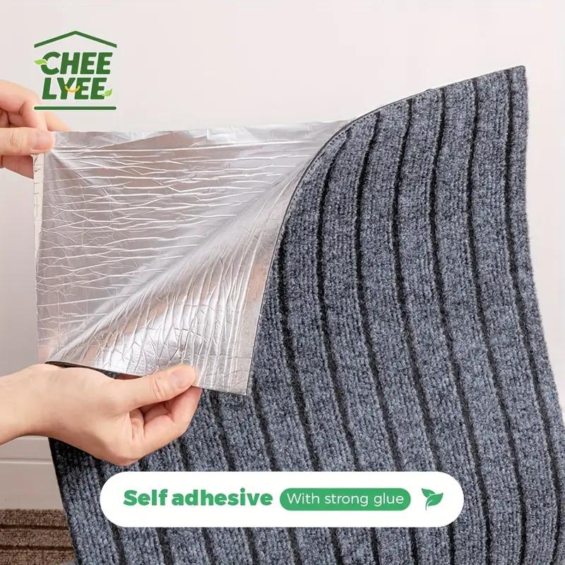 1 Roll Self-adhesive Doormat, Self-adhesive Wall Sticker, Self-adhesive Floor Tape 40x300cm Upgraded Version Suitable for Commer