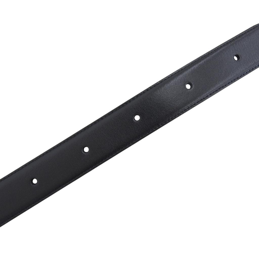 Excellent Dunhill belt reversible black leather mens Used