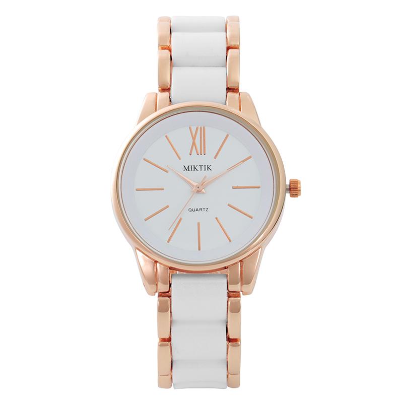 New Fashion Women Watches Luxury Waterproof Rose Gold Bracelet Watch Relogio Feminino Ceramics Quartz Watch Women Wristwatches
