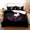 Fashion Cartoons Game Gamesolotl Axolochi Bedding Set Single Twin Full Queen King Size Bed Set Adult Kid Bedroom Home Textiles
