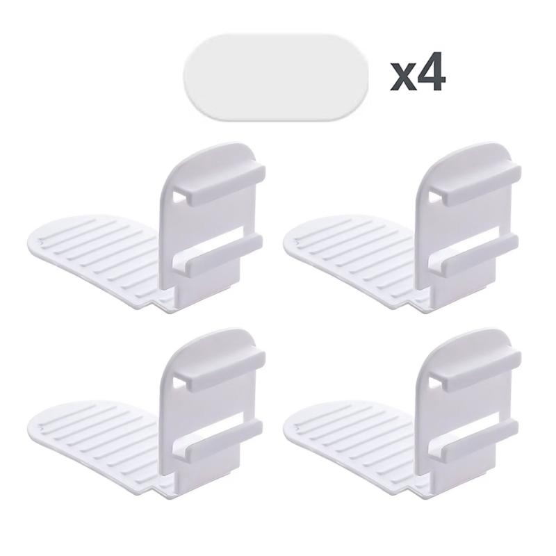4Pcs Invisible Elastic Bed Sheet Clips Anti-Slip Corner Fastening Bands For Mattress Cover Home Fixing Devic