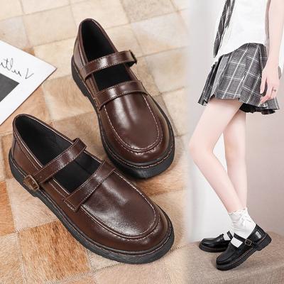 Lolita Boty Dámské Japonské Boty Mary Jane Dámské Vintage Dívky Studentky Jk Uniforma Vysoký Podpatek Platforma Boty Cosplay