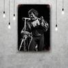 James Brown Metal Signs Wall Decor Vintage Tin Signs Captain Metal Poster Decor for Bar Pub Club Wall Decoration