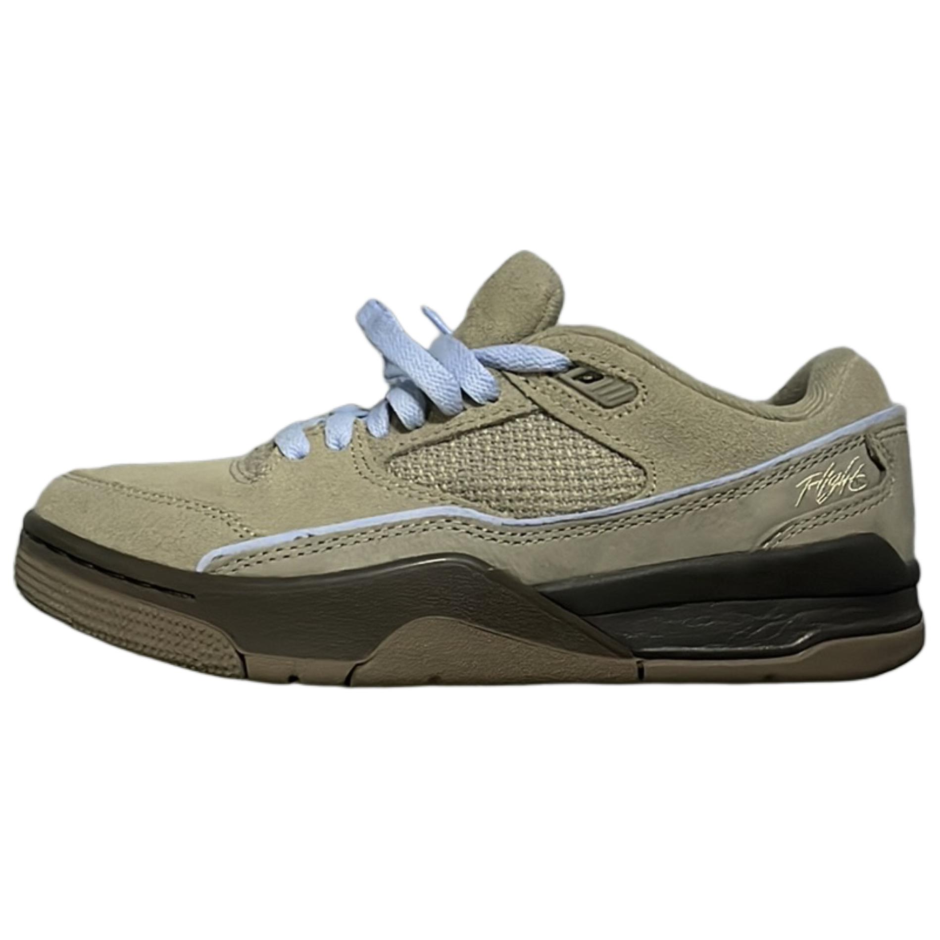 Jordan Flight Court Women Khaki Ironstone Hydrogen Blue IO7612-220 EU 38