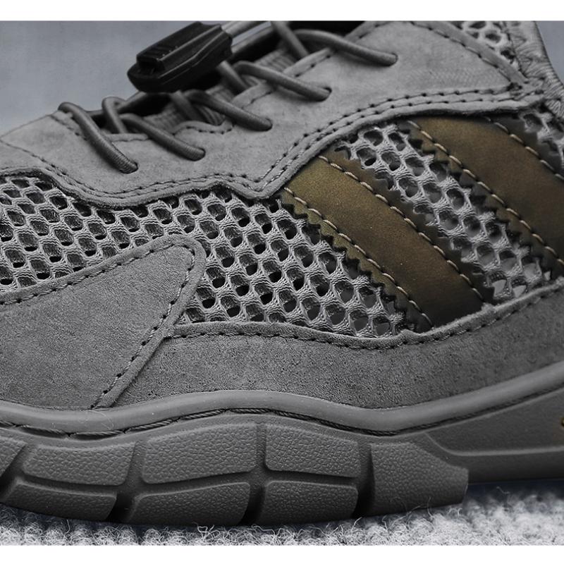 Summer Men's Sneakers Breathable Casual Shoes Men Comfortable Loafers Mesh Shoes Outdoor Walking Sneakers