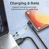 Micro USB Cable L Shape 180 Degree Rotation 2.4A Quick Charging & Data Transfer Made of Reinforced TPE USB Type A to Micro B Cable Micro Charging Cord