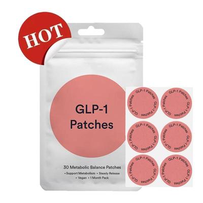 GLP-1 | Enerji Yamaları 30 Berberinli Metabolik Denge Yaması Sabit Salımlı Vegan NMN ve Resveratrol, Vegan içerik, kafein ve kırmızı ginseng