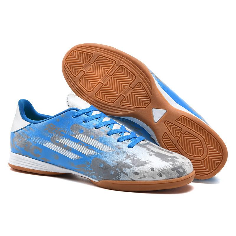 IC Football Shoes Indoor Flat Wooden Floor Cement Floor Boys and Girls Teenagers Students Training Sports Shoes