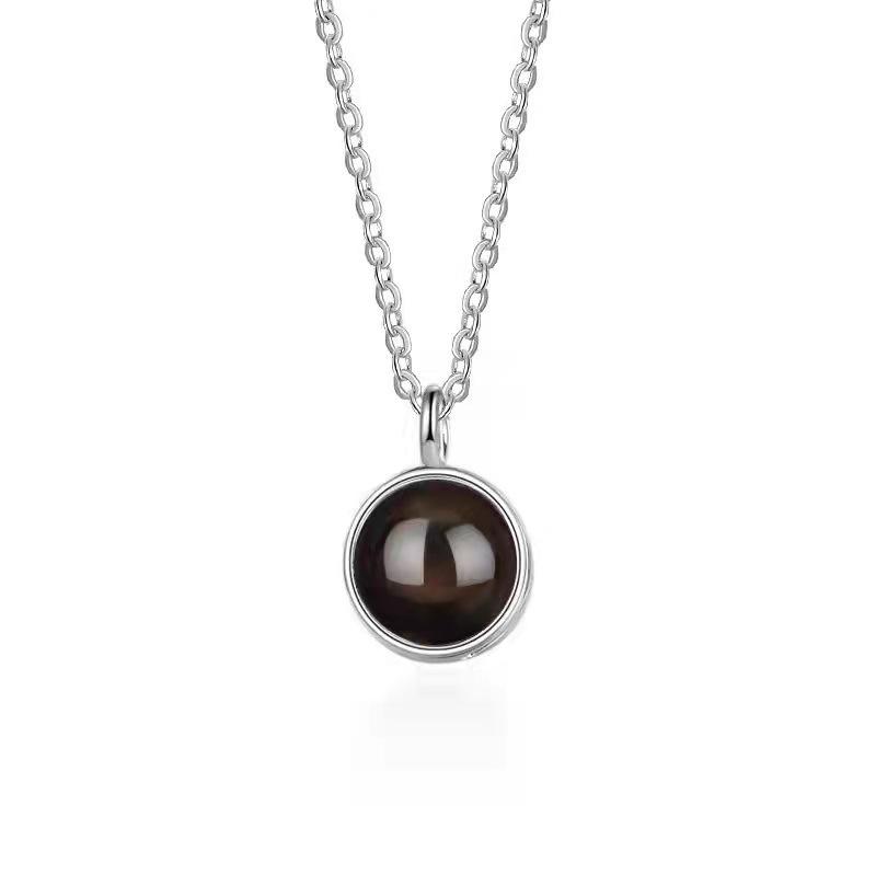 Multilingual Projection Necklace - Custom Nano Photo Clavicle Chain